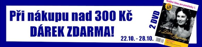 Při nákupu nad 300 Kč DÁREK ZDARMA!